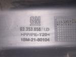 Opel Astra H Sağ İç Eşik Kaplaması 93353656