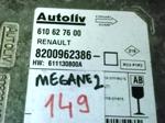 Renault Megane 2 Airbag Beyin 610627600 8200962386-