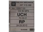 Opel Astra-H Radyo-Teyp(Cd 30 Mp3) 497316088-13357122