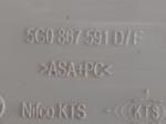 Volkswagen Golf 7.5 Sunroof-Aydınlatma Kontrol Paneli 5G0867591