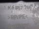 Volkswagen Golf 5 Sağ Arka Direk Alt Kaplama - 1K4867766c