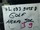 Volkswagen Golf Arka Sol 7L0839015d Kapı Kilit